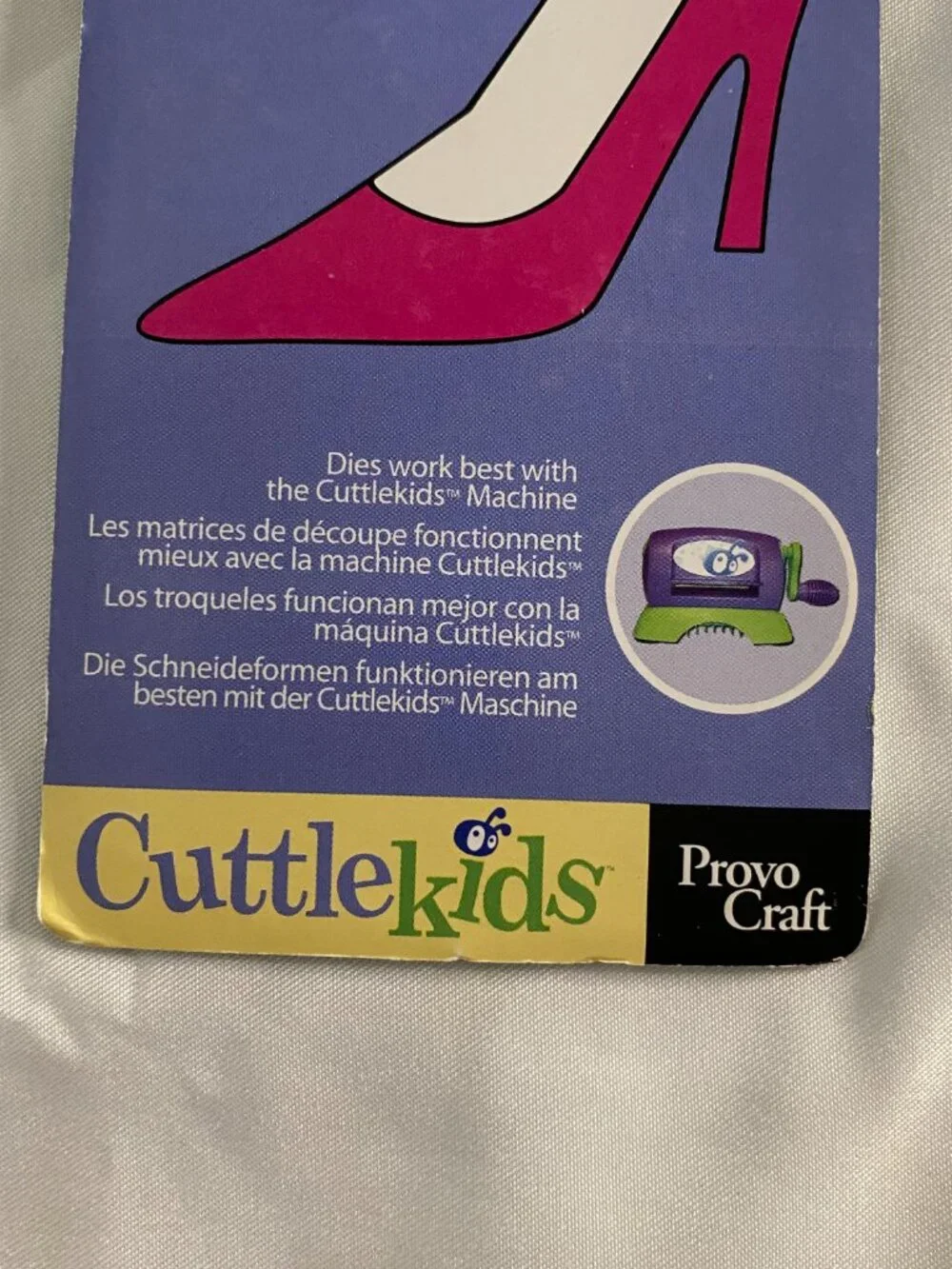 Provo Craft Cuttlekids Girly Girl 4-Piece Cutting Die Set